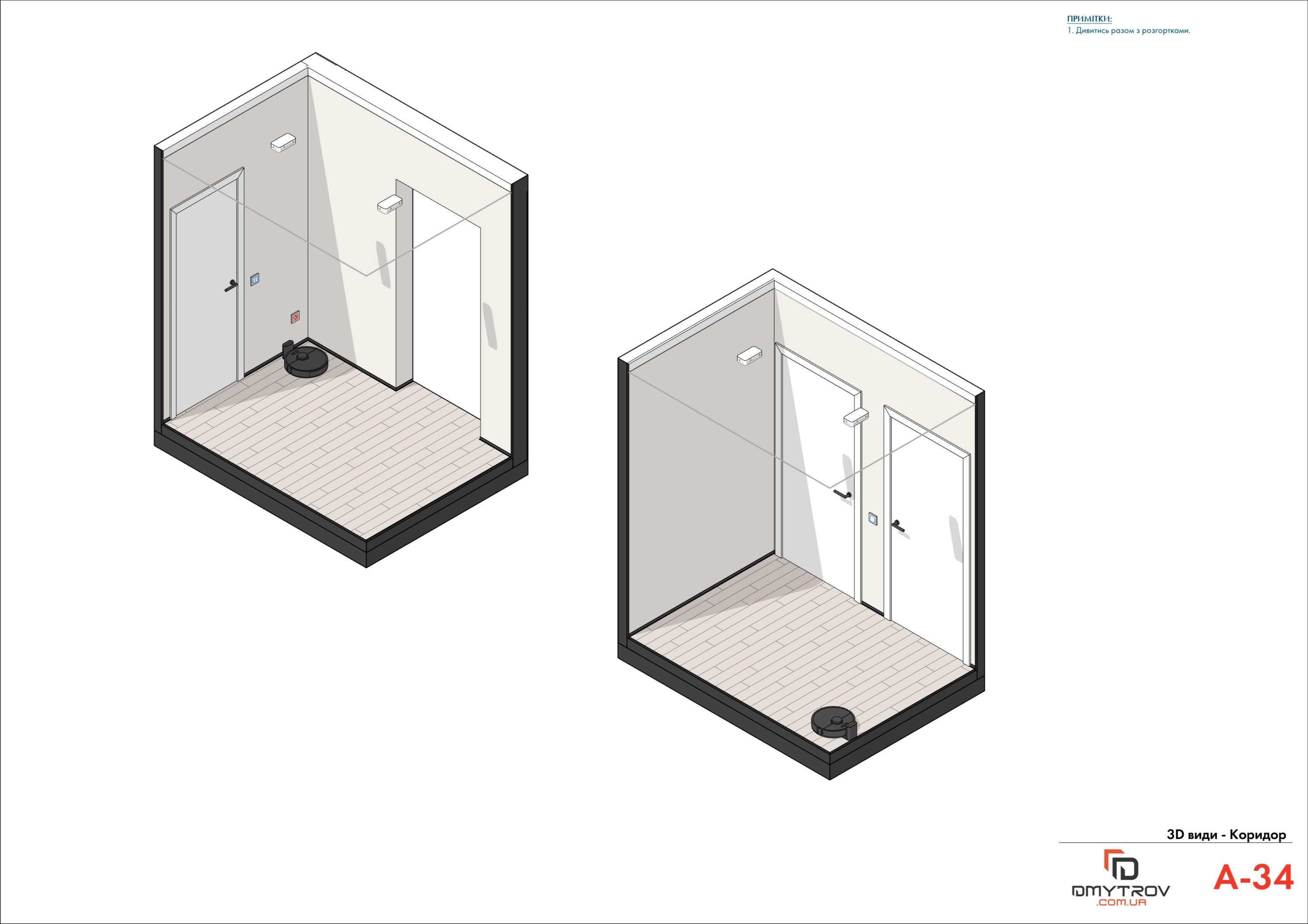 3D – види приміщень