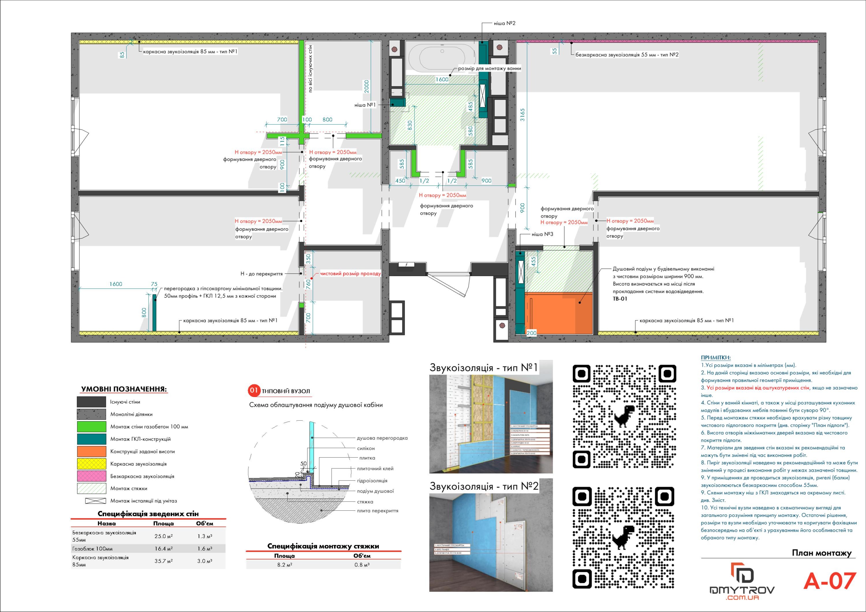 План монтажу